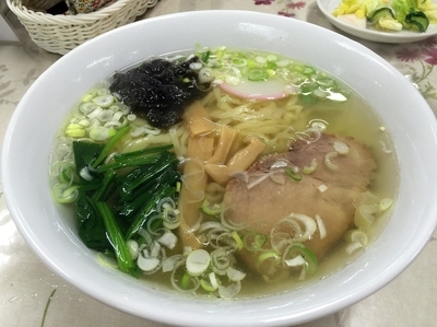 「ラーメン（７００円）」@ラーメン おおもりの写真