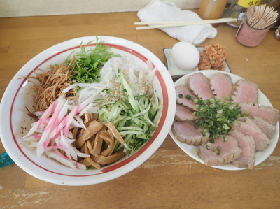 「あえてサッパリ・・・かも　Ｂ　何だ！塩味かよ（海老風味）+α」@MENYA 食い味の道有楽の写真