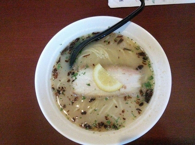 「塩ラーメン+大盛」@ワインバル食堂 nicoの写真