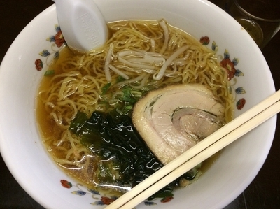 「支那そば【600円】」@屋台らーめん成屋 石和店の写真