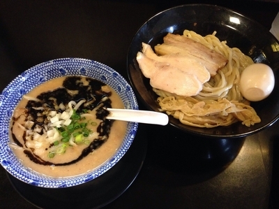 「鶏黒つけめん＋全部のせ」@麺堂 稲葉の写真