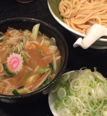 「野菜つけ麺・クーポンでねぎ」@大勝軒まるいち 大宮店の写真