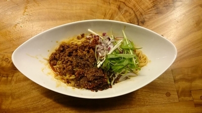 「汁なし担々麺（￥850）」@白河手打中華そば  一番いちばんの写真