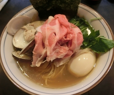 「特製蛤そば」@中華そば 四つ葉の写真