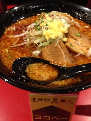 「爆麺　９００円」@辛味噌拉麺BOMBERの写真