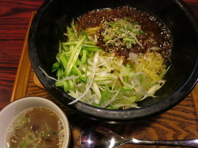 「ジャージャーめん （熱々） スープ付き　　1000円」@らーめん 兼吉の写真