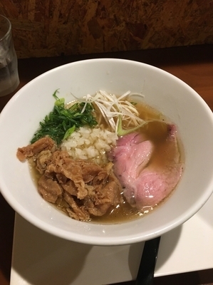 「牛塩ラーメン」@牛薫る麺処 嵐風の写真