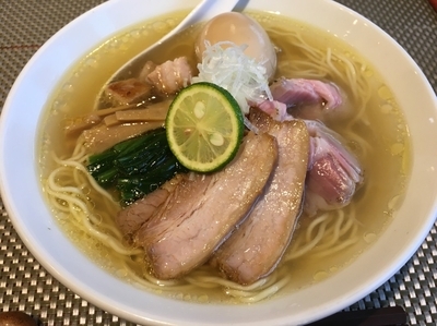 「特製らーめん 塩  980円」@生粋 花のれんの写真