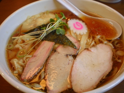 「ワンタン麺」@白河手打ち中華 孫市の写真