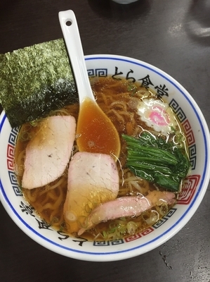 「中華そば」@とら食堂の写真