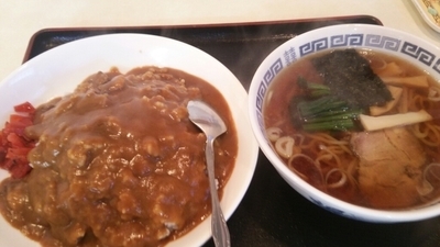 「カレーセット」@中華料理 階楽の写真