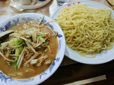 「味噌つけめん（大） \780」@弥生亭の写真