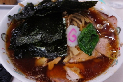 「青島チャーシュー大盛＋ノリ＋メンマ５０円増」@青島食堂 秋葉原店の写真