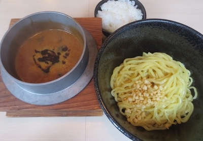 「華麗つけ麺690円+サービスご飯」@古都はピアノマンの写真