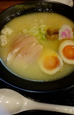 「特製濃厚塩鶏そば」@らぁ麺 おかむらの写真