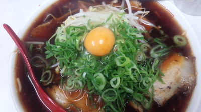 「特大新福そば＋やきめし」@新福菜館 本店の写真