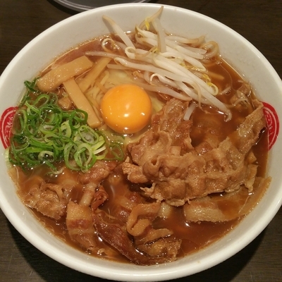 「肉玉そば(９８０円)」@徳島中華そば 徳福 蒲田店の写真