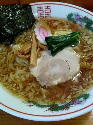 「醤油ラーメン」@まるやまの写真