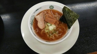 「半ラーメン」@日高屋 上野店の写真