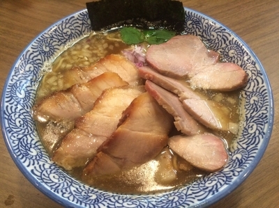 「チャーシュー極上煮干しそば」@煮干しつけ麺 宮元の写真