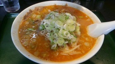 「味噌ラーメン　800円」@北海とんこつらーめん 純輝 潮来本店の写真