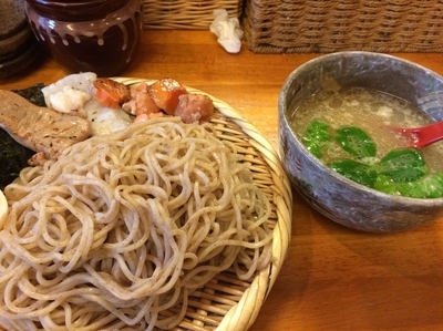 「ウニつけ麺」@豚骨らーめん れんの写真