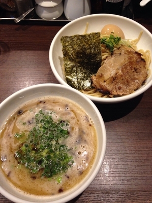 「つけ麺  味玉(クーポン)」@自家製麺 まかないへきるの写真