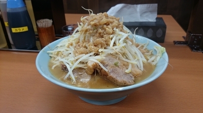 「ラーメン　中　脂マシ」@立川マシマシ 5号店の写真