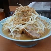 ラーメン　中　脂マシ