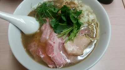 「煮干しそば 濃い目  \730」@中華そば よしかわの写真