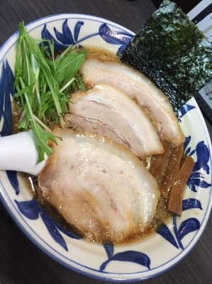 「正油ラーメン￥750」@ラーメンつけ麺 奔放の写真