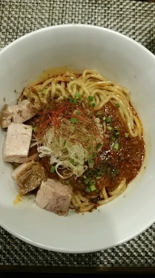 「麻婆まぜそば」@らぁ麺 やまぐち 辣式の写真