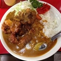 チキン唐揚げカレー