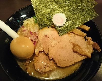 「特製鯛焼き干し中華そば」@おおぜき中華そば店 早稲田店の写真
