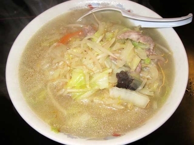 「タンメン　650円」@大釜 本店の写真