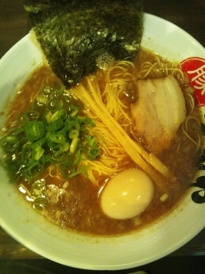 「豚そば（味玉トッピング）」@ぎんや 豊田美里店の写真