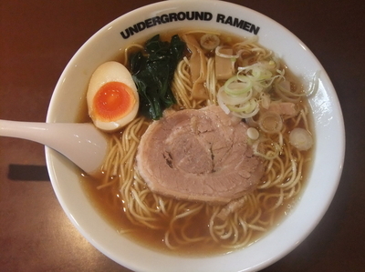 「ラーメン」@UNDER GROUND RAMENの写真