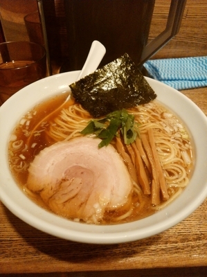 「平子煮干そば750円他」@新橋 纏の写真