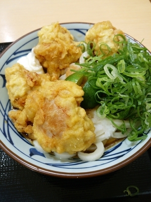 「すだち鶏天（大）690円」@丸亀製麺 島忠ホームズ草加舎人店の写真