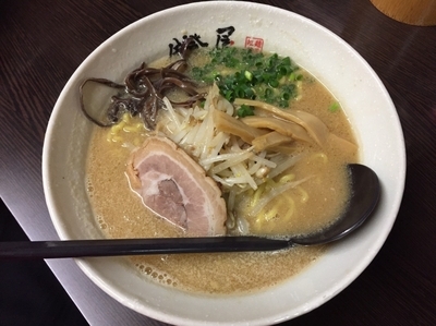 「みそらーめん【750円】」@らーめん 鐙屋の写真