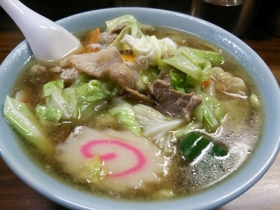 「五目ワンタン麺750円」@札幌ラーメン 前川の写真