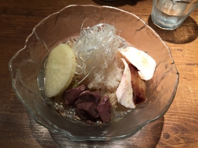 「期間限定 麦汁冷し麺(1080円)」@創始麺屋武蔵の写真