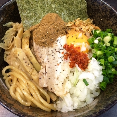 「まぜそば800円」@二代目 狼煙 ～心～の写真