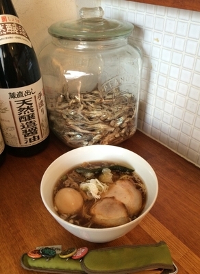 「煮たまご醤油中華そば」@中華そば 閃の写真