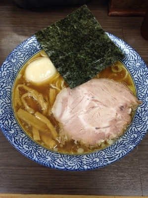 「中華そば 煮玉子」@頓知房の写真