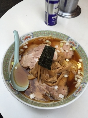 「チャーシューメンマラーメン(醤油)」@唐桃軒の写真