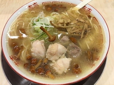 「稲庭中華そば/ 塩  820円」@食堂 七彩の写真