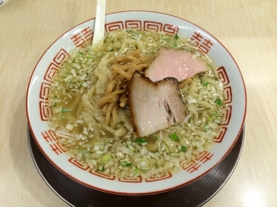 「純手打 喜多方らーめん 塩  ¥820」@食堂 七彩の写真