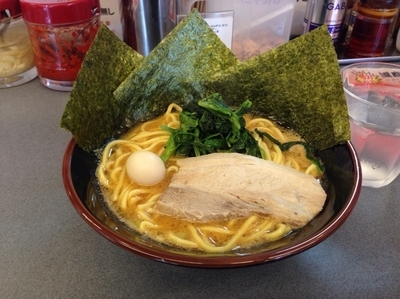 「豚骨味噌ラーメン・ライス(無料) 780円」@家系ラーメン 大和 達磨家の写真