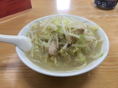 「タンメン」@塩山館食堂の写真